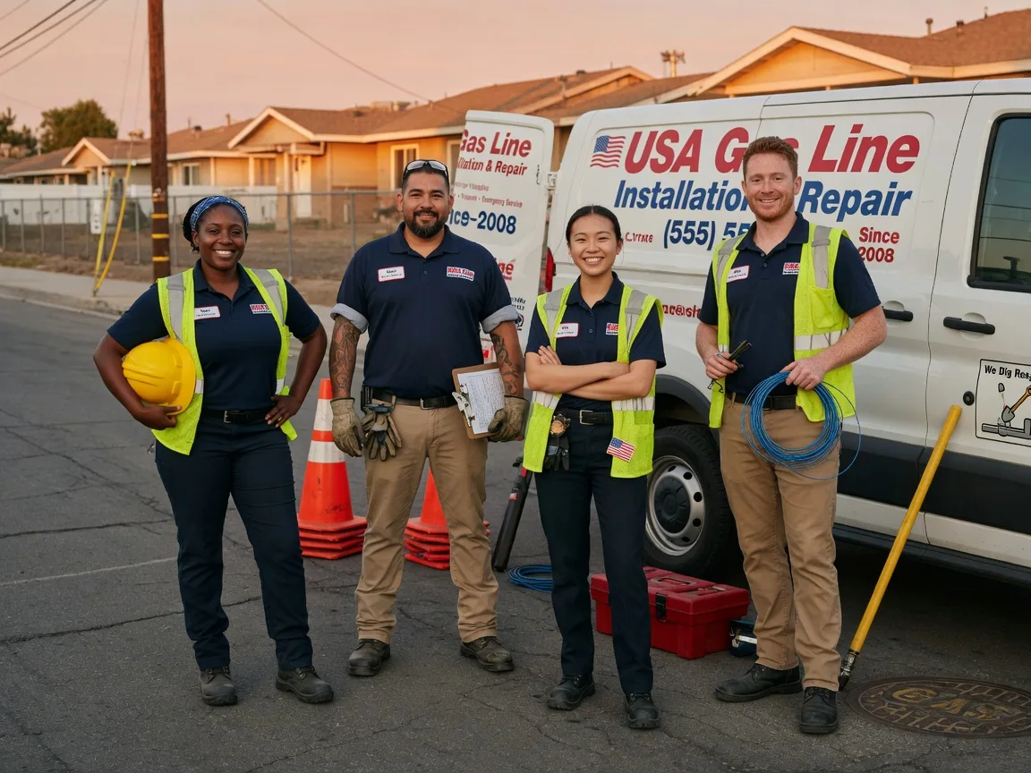 Gas Line Installation company in Hubbell, NE